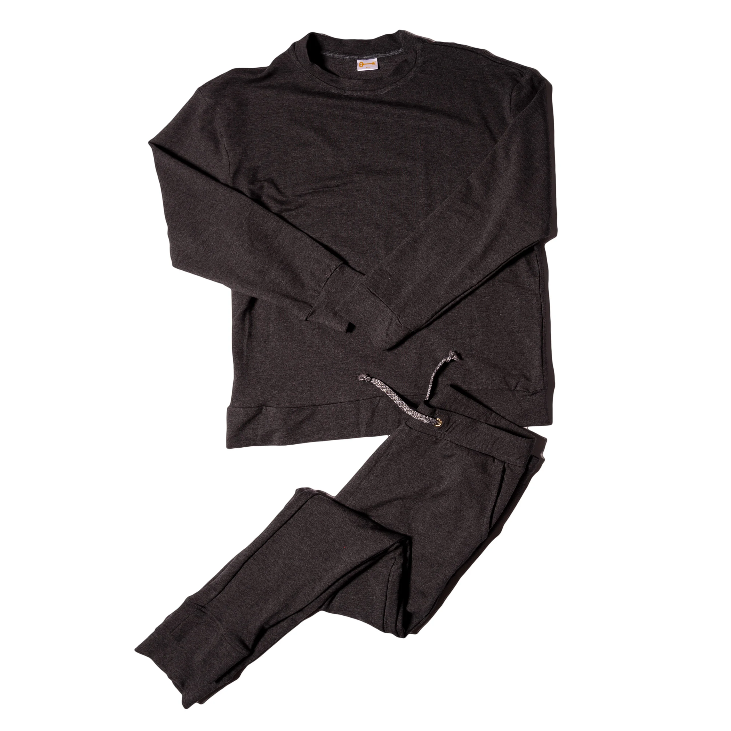 DARK GREY MENS LOUNGE WEAR SET